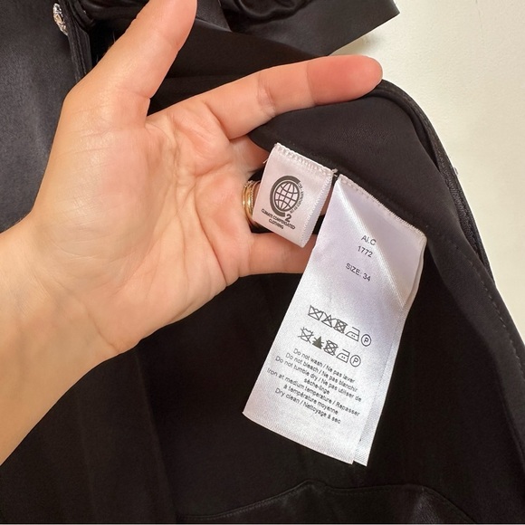 GANNI Heavy Satin Wrap Dress Size US 4 NEW NWT - Picture 8 of 15